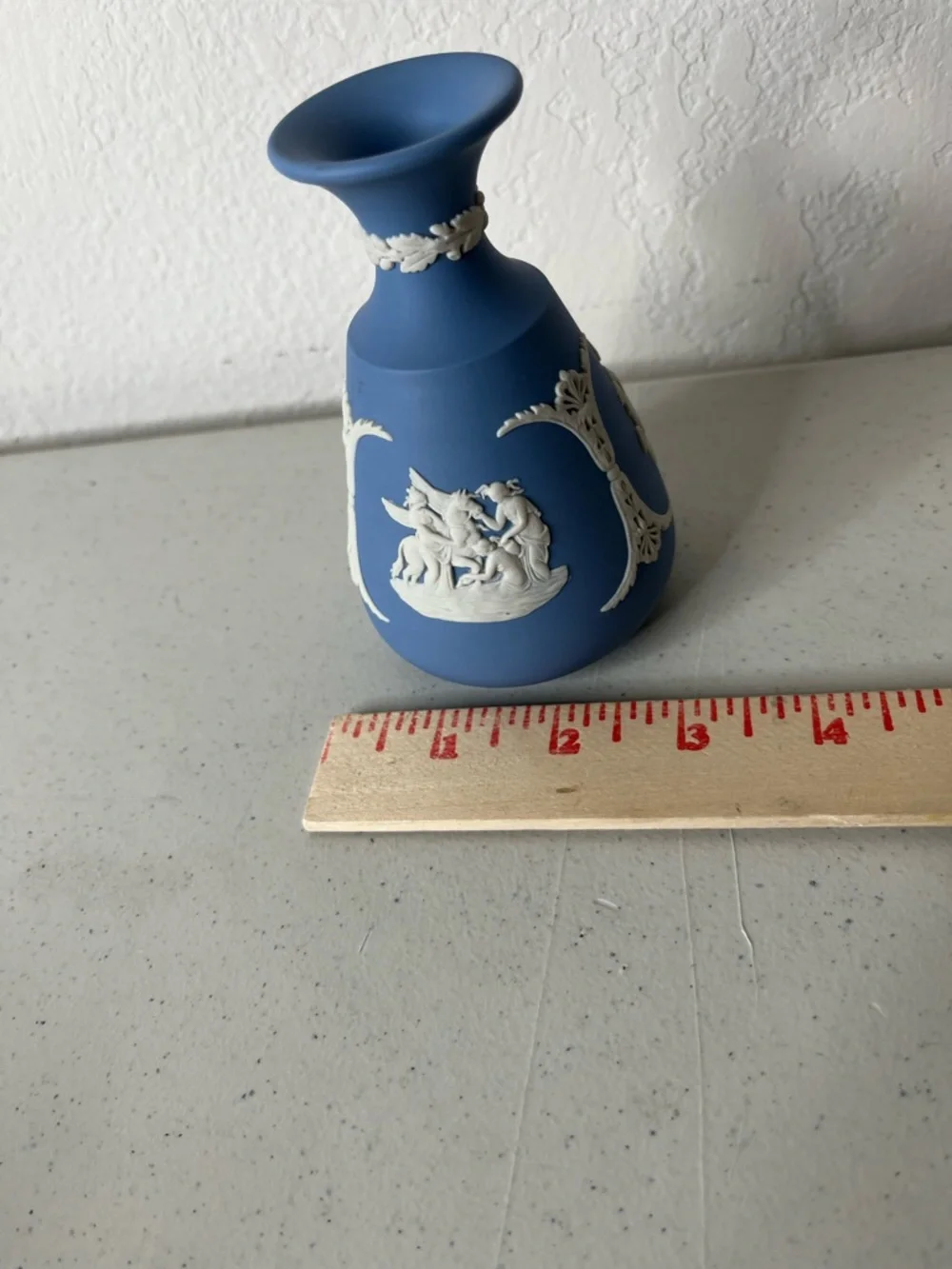 Wedgwood matte blue